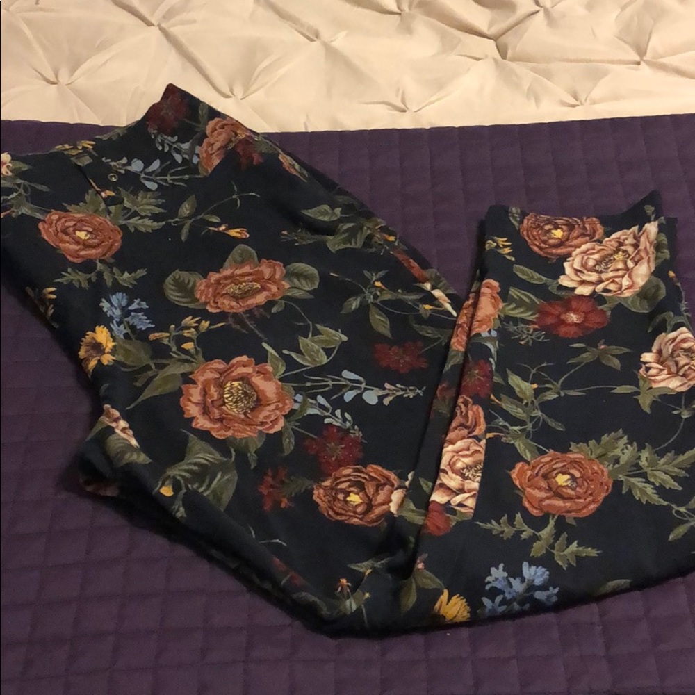 Floral jeggings